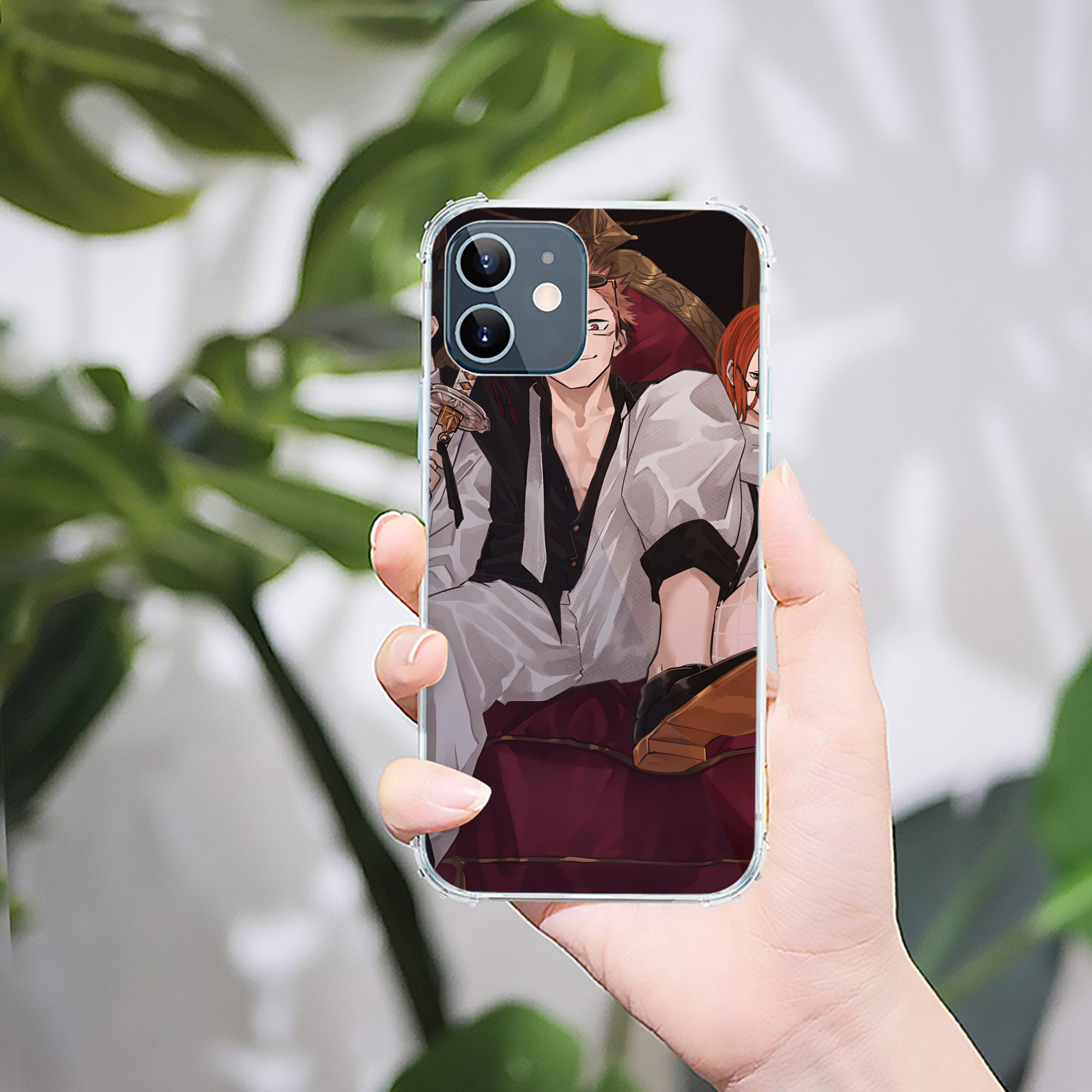 （画像用） SPY×FAMILY间谍家家酒 【iPhone 12シリーズ対応】透明スマホケース（クリアソフトケース）